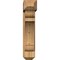 Ekena Millwork Olympic Craftsman Rough Sawn Bracket w/ Offset Brace, Western Red Cedar, 8"W x 30"D x 38"H BKT0806X30X38OLY04RWR - alternate 3